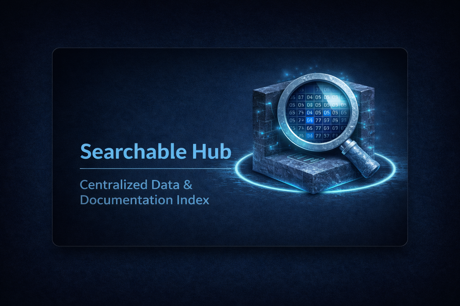 Searchable Hub